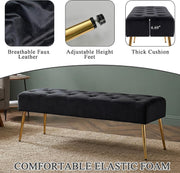 Upholstered Bedroom Ottoman Bench