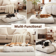 XXL Orthopedic Dog Bed – Cream