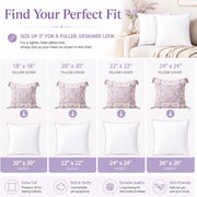 20X20 Hypoallergenic Square Pillow Inserts