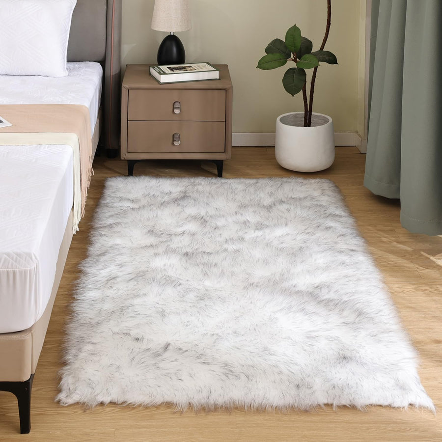 Plush Faux Fur Rug