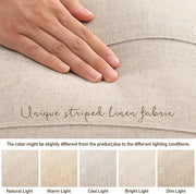 Natural Beige Textured Cushion Covers - Bundle Of Two