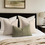 Natural Beige Textured Cushion Covers - Bundle Of Two