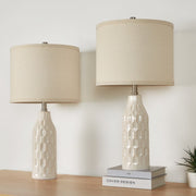 Lumi Ceramic Table Lamp Set – Pair of 2