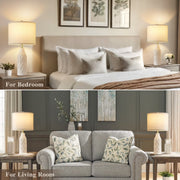 Lumi Ceramic Table Lamp Set – Pair of 2