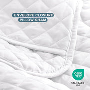 Solea Quilted Coverlet Set – White
