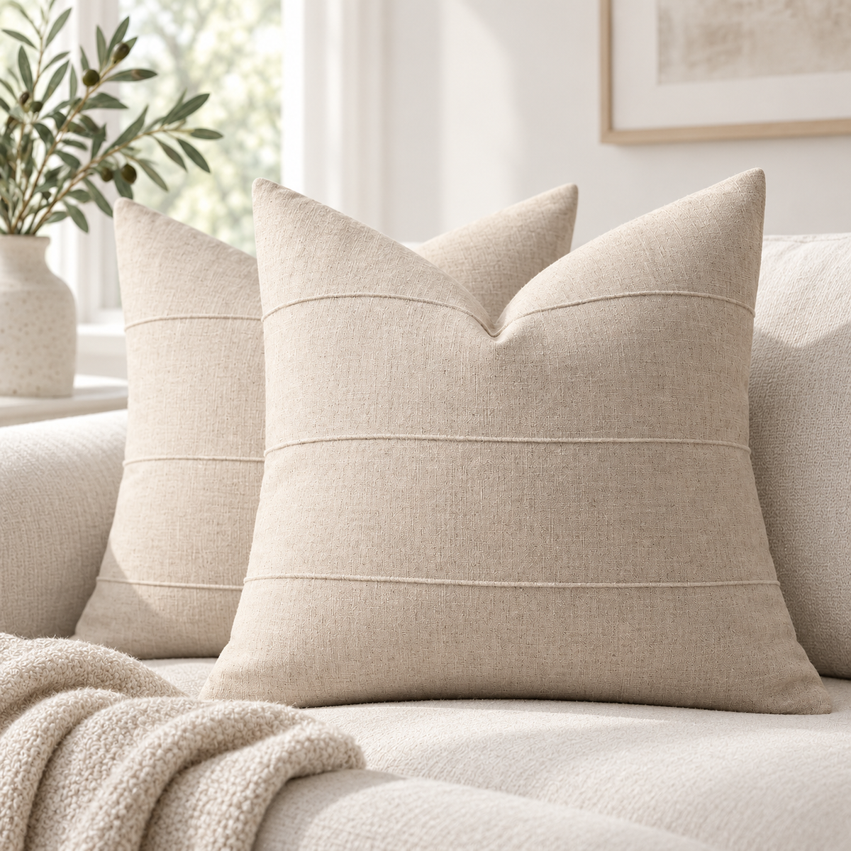 Loom Textured Cushion Covers – Pair of 2