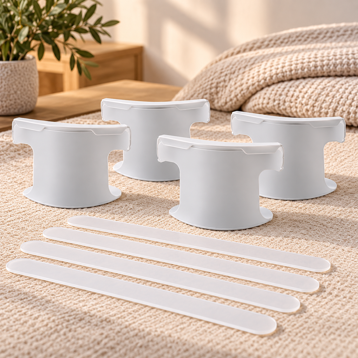 Fitted Sheet Corner Locks – 4-Piece Set